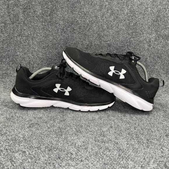 Under Armour Charged Assert 9 Shoes Mens Size 13 Black Running Athletic Training - Picture 8 of 12